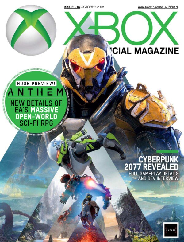 Official Xbox Magazine (218) 2018 10 USA cover